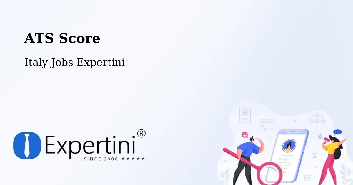 Resume ATS Score & Job Description Match Tool – Seborga - Italy Jobs Expertini