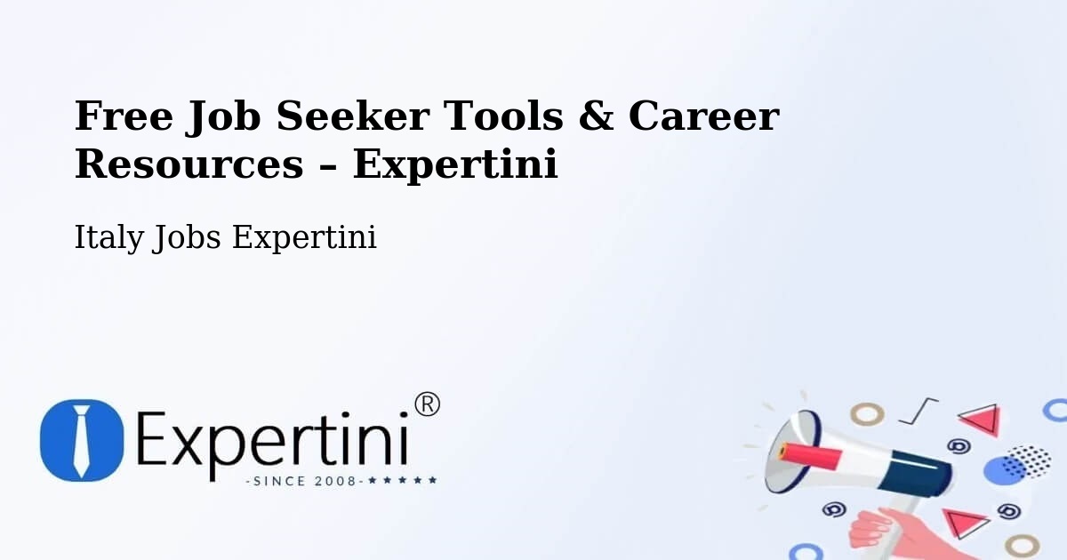 Free Job Seeker Tools & Career Resources – Seborga - Seborga, Italy Jobs Expertini