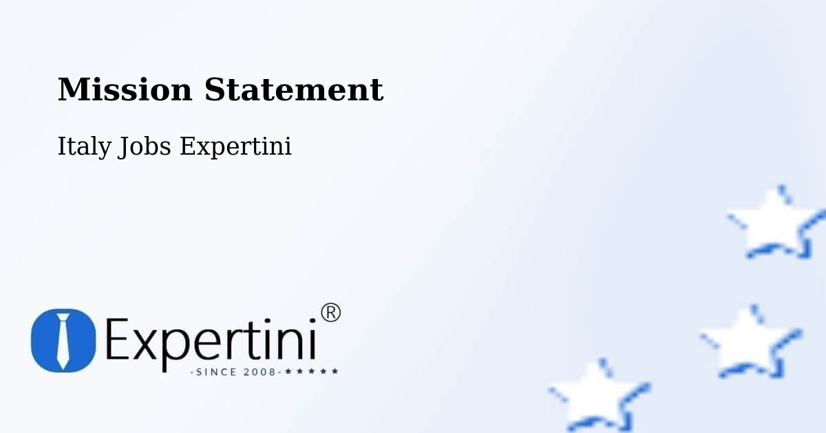 Corporate Mission – Seborga - Italy Jobs Expertini